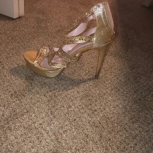 4 inch high heel Sandals